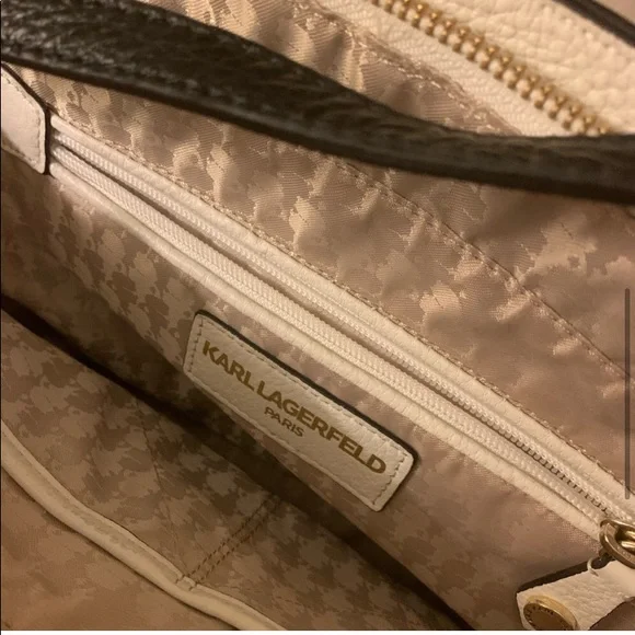 ❌SOLD❌NWOT✨Karl Lagerfeld Paris- Bobbi Colorblock Bow Satchel✨ - Picture 4 of 9